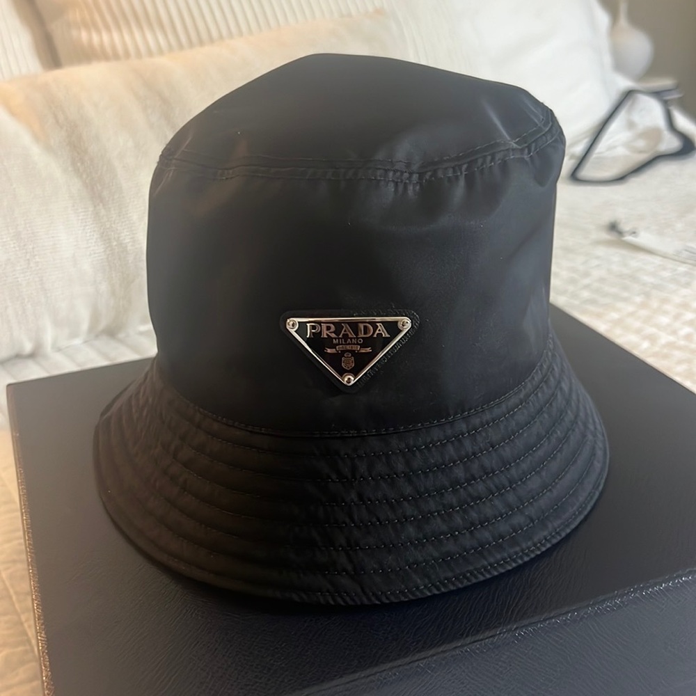2022 Prada tessuto Bucket Hat size small.